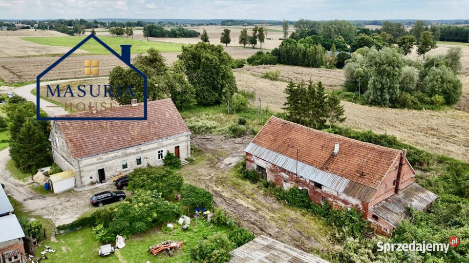 100letni bliźniak pod Prabutami jeziora Domy pomorskie Obrzynowo sprzedam
