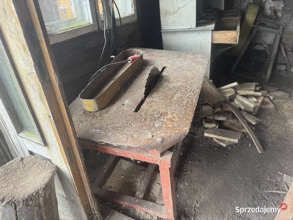 Piła cyrkulatka sprawna silnik na siłe Zagórze