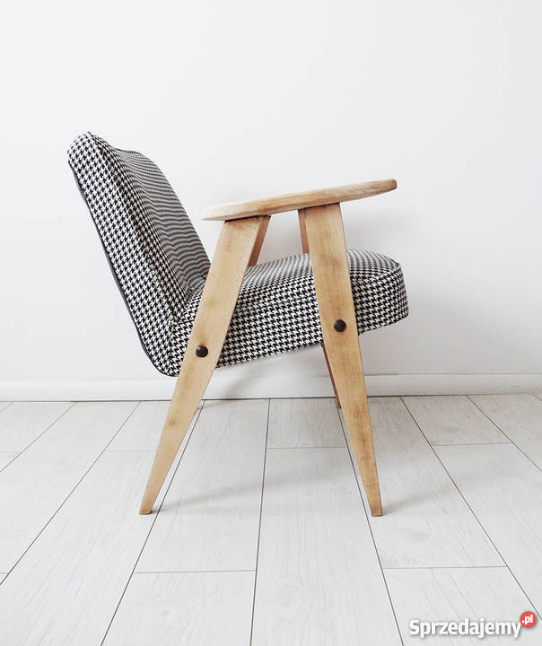 Fotel 366 z lat 60tych proj Józef Chierowski Fotele i pufy Poznań