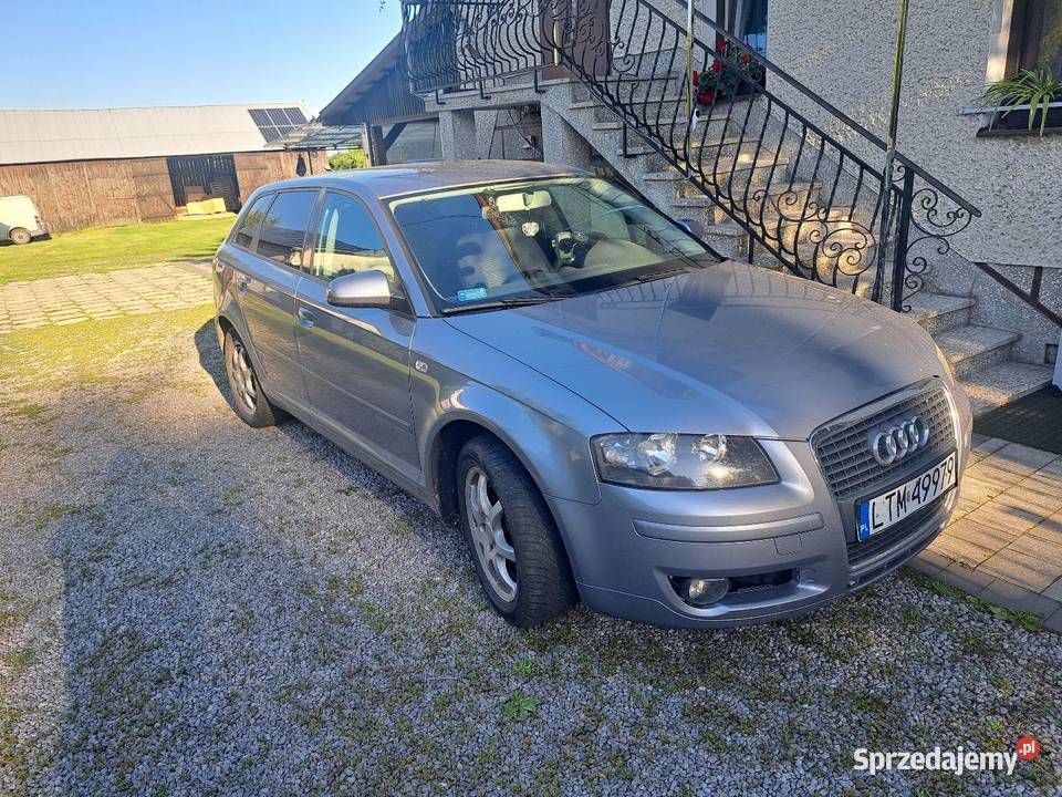 Audi a 3 19 TDI 2005r srebrny A3 lubelskie Steniatyn-Kolonia