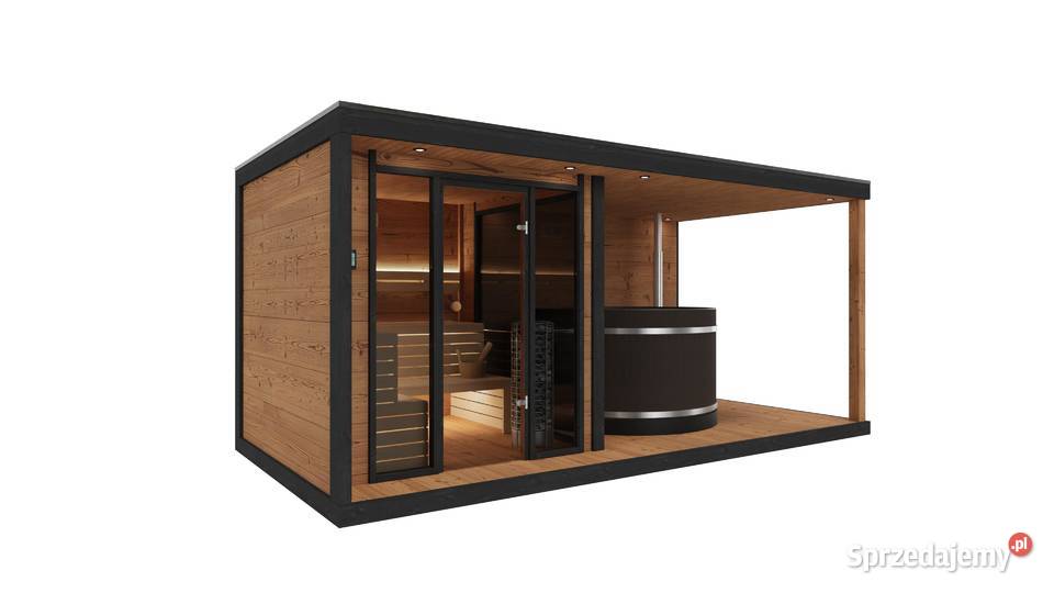Sauna ogrodowa JOKI 500 x 250 DOSTAWA W