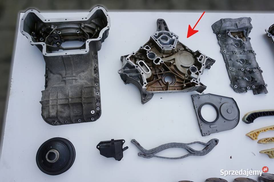 POKRYWA BOCZNA SILNIKA MERCEDES CLS W219 35 B Nowy Tomyśl sprzedam