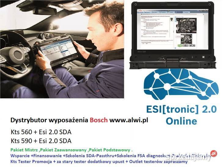 Fsa 050 Bosch tester elektroniki Bielsko-Biała