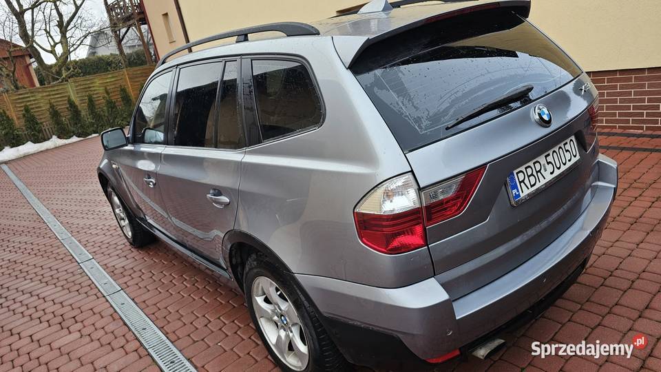 BMW X3 E83 20 2008r D 163 4x4 Aut Skóra z Belgii X3 podkarpackie