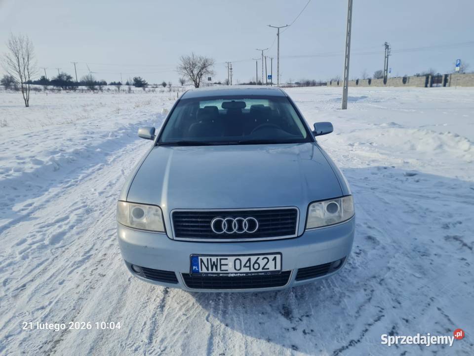 AUDI A6 ładna długie opłaty 2003r podlaskie Grajewo