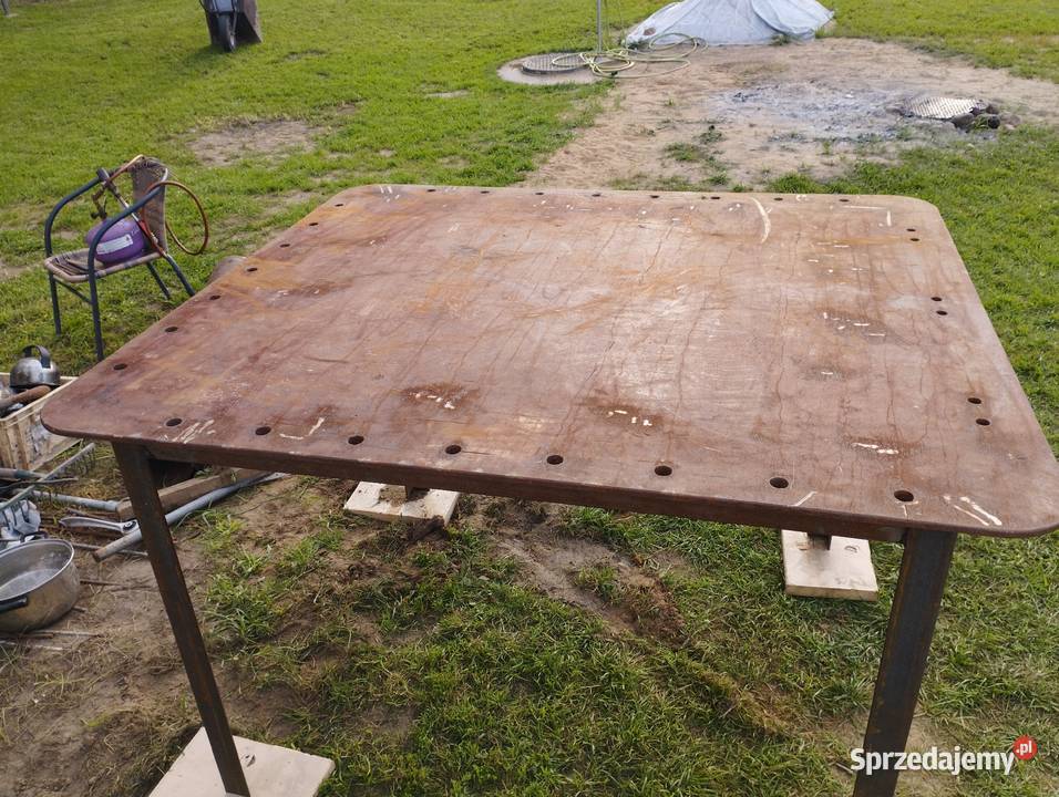 Stół warsztatowy montażowy spawalniczy Narzędzia Tyłowo