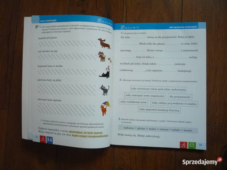 Nasze ćwiczenia kl3 cz1 2 3 4 J polski ćwiczenia Szczecin