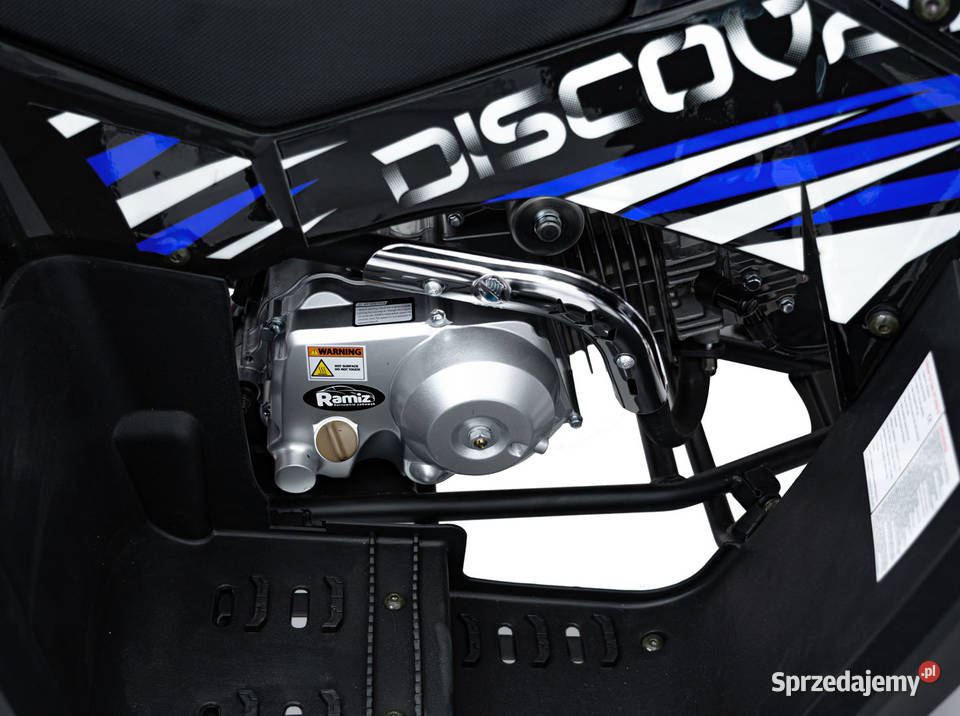 Quad Spalinowy Discoverer 125cc niebieski Marki