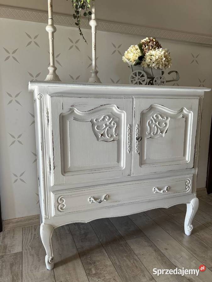 Komoda biała ludwikowska Żary