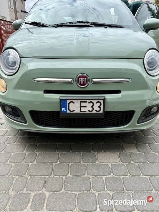 Fiat 500 Sport 14 Turbo 140 2015 Manual 95 140KM 500 Bydgoszcz sprzedam