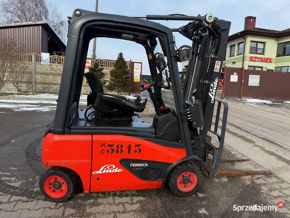 wózek widłowy elektryczny 4kołowy LINDE E16 2017 Motoryzacja Działoszyn