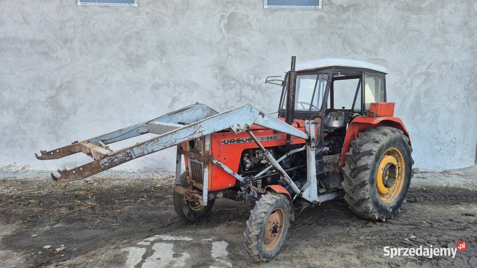 Ursus C360 C355 z turem Kruszwica