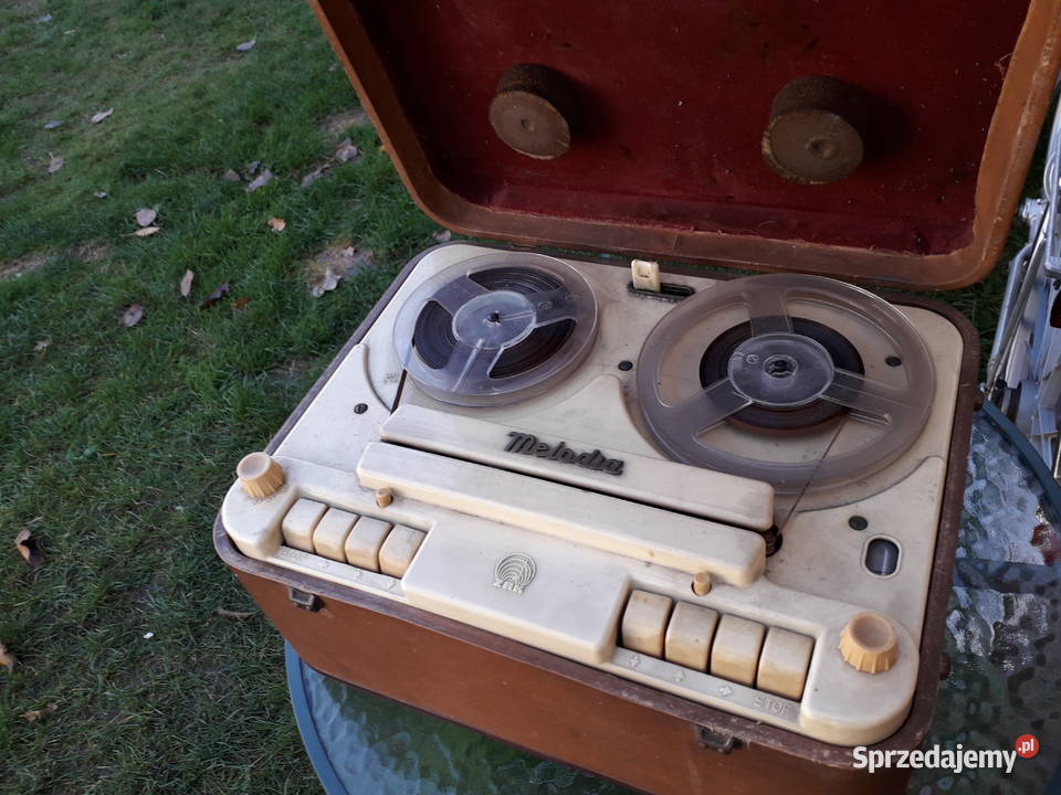 Magnetofon Melodia pierwszy polski ewbonus mazowieckie Warszawa