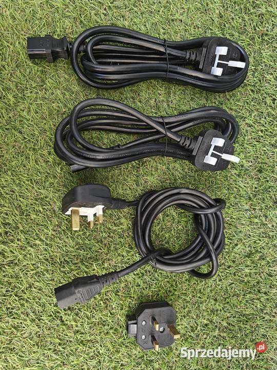 Wtyczka kable PC Drukarka Angielskie Angielska podkarpackie