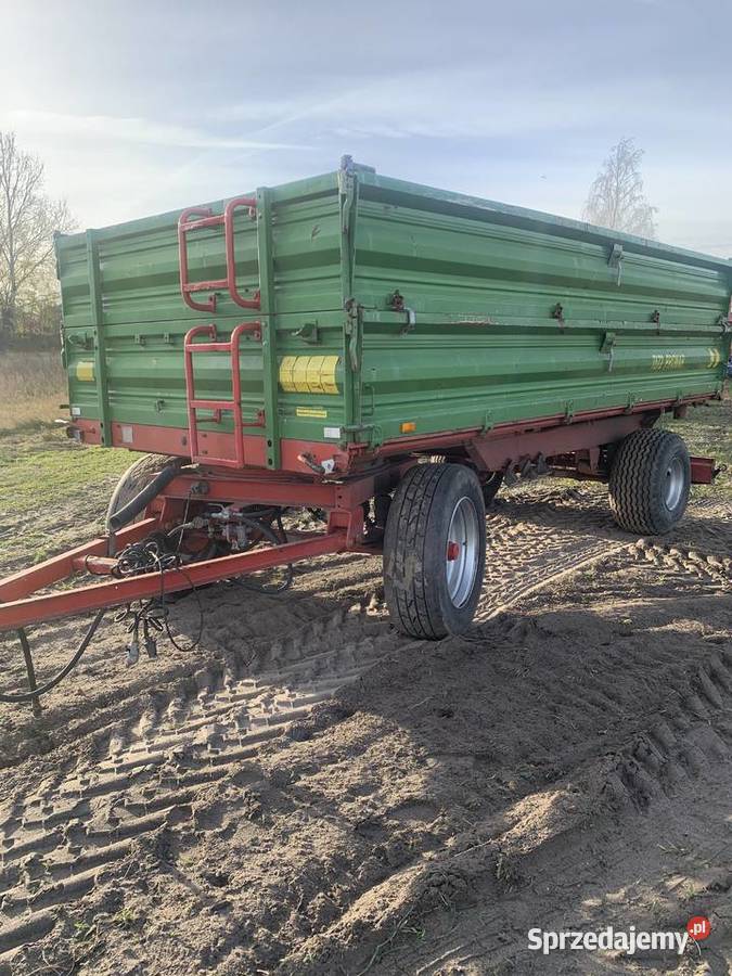 Sprzedam przyczepę wywrotkę Pronar8 t mazowieckie Nowe Kozłowice