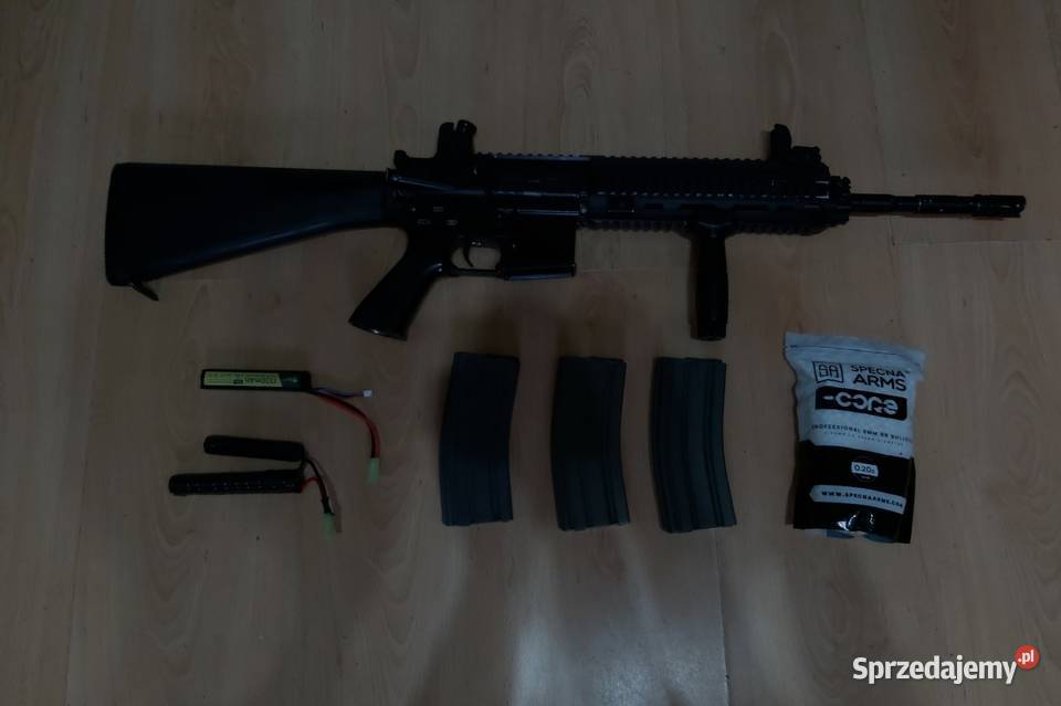 Replika asg hk416 agm full metal Łódź
