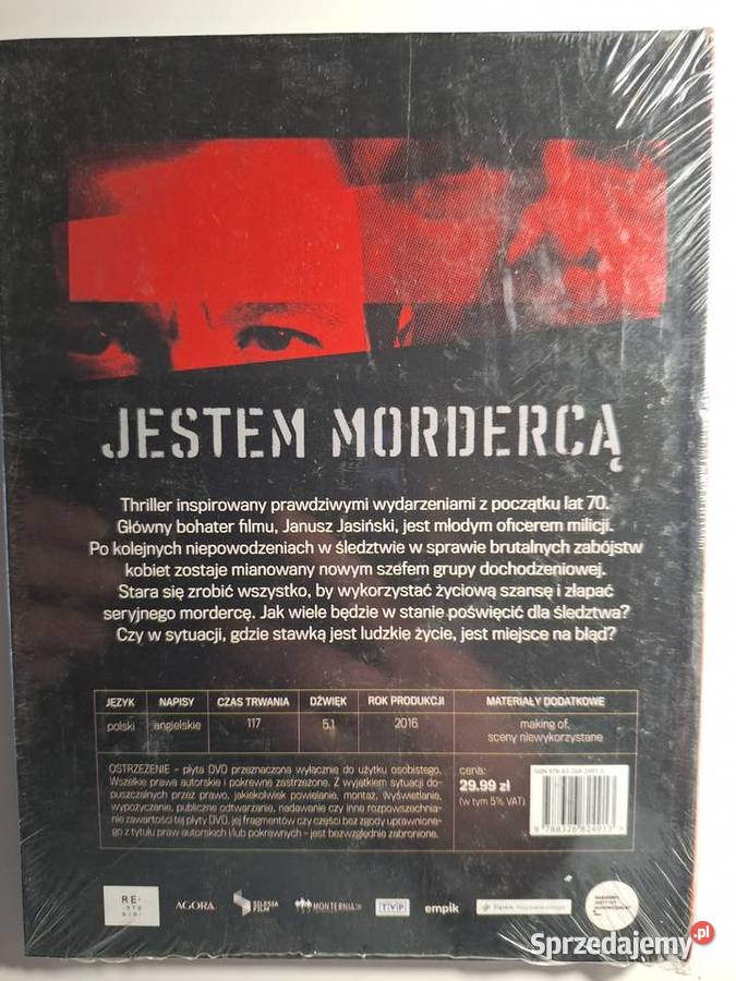 JESTEM MORDERCĄ Kultowy Polski Thriller Warszawa