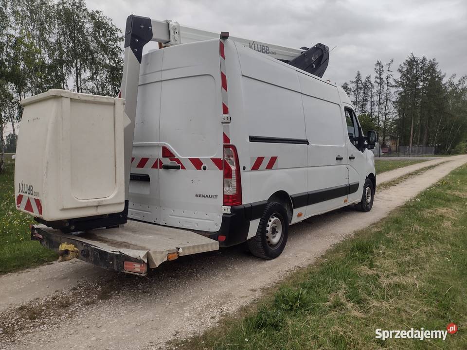 Renault master podnośnik koszowy zwyżka 125 m 90000km świętokrzyskie Pacanów sprzedam