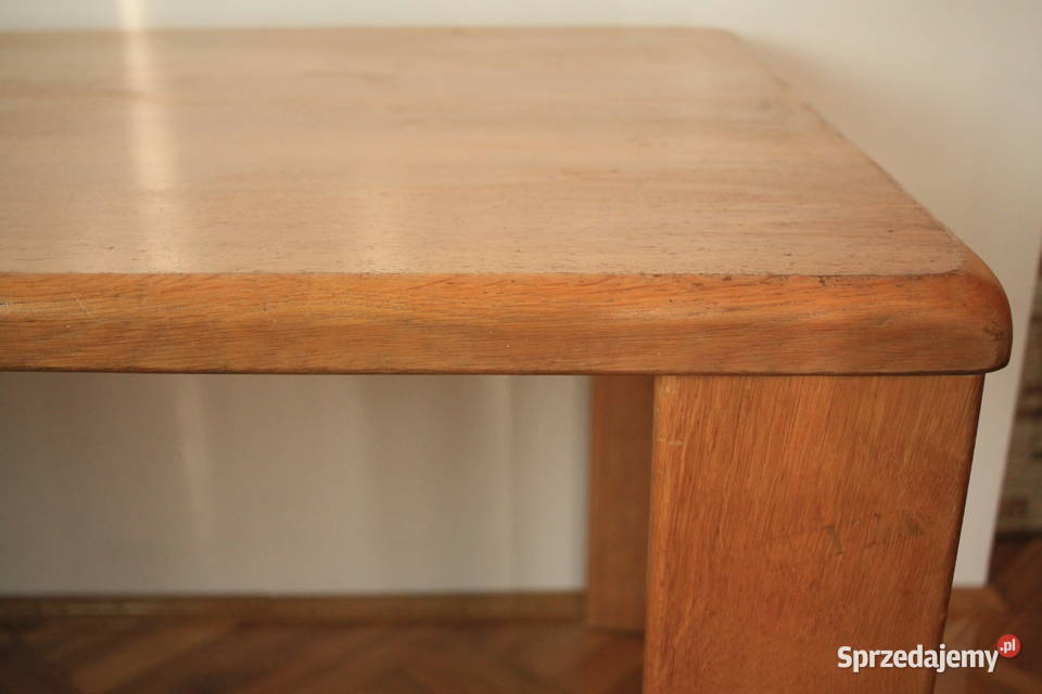 Duże biurko lity dąb do pracownipokoju dziecka Pszczyna