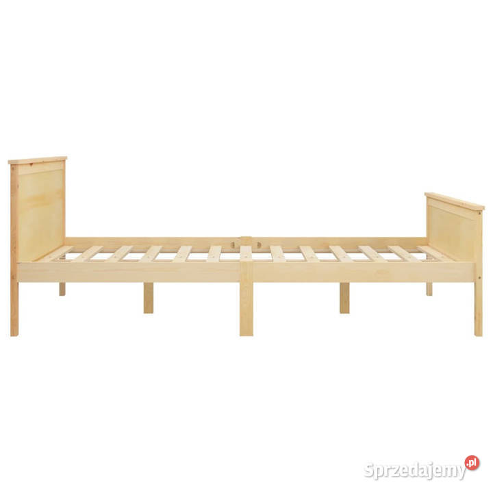 Rama łóżka lite drewno sosnowe 140x200 WM322177 148cm