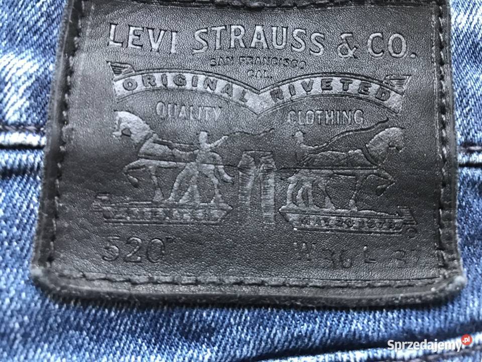 Spodnie marki LEVI STRAUSS 30x32 520 Odzież codzienna Łódź