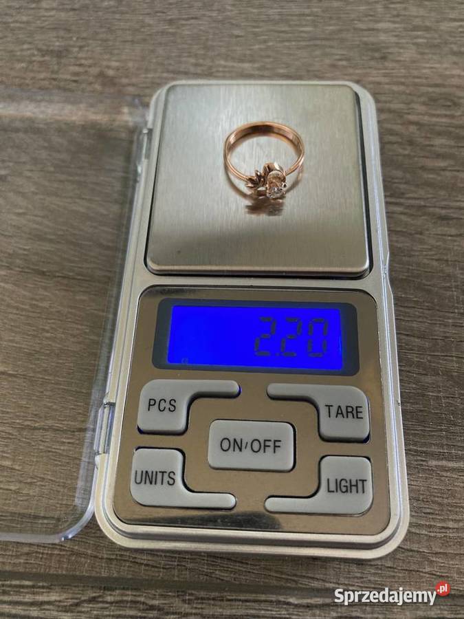 Nowy złoty pierścionek złoto 14K 585 serduszko podkarpackie