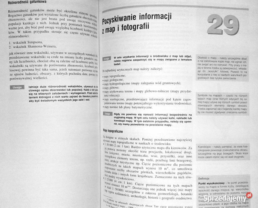 Nauki o środowisku Ćwiczenia praktyczne Allan Chełm