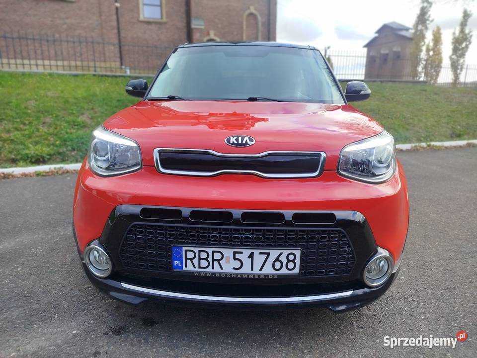Kia Soul II 100 BEZWYPADKOWA LED NAVI czujniki immobilizer Grabownica Starzeńska