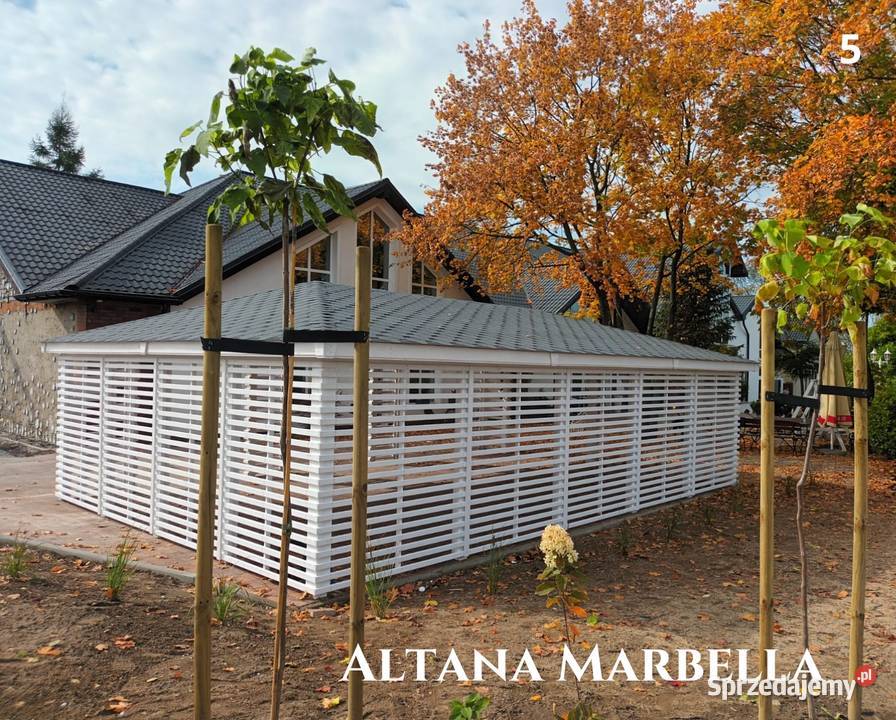 Altana drewniana nowoczesna Marbella Szybka Altany i wiaty Olkusz