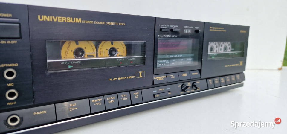 Magnetofon Universum C4386 Stereo Cassette Deck wielkopolskie Międzychód
