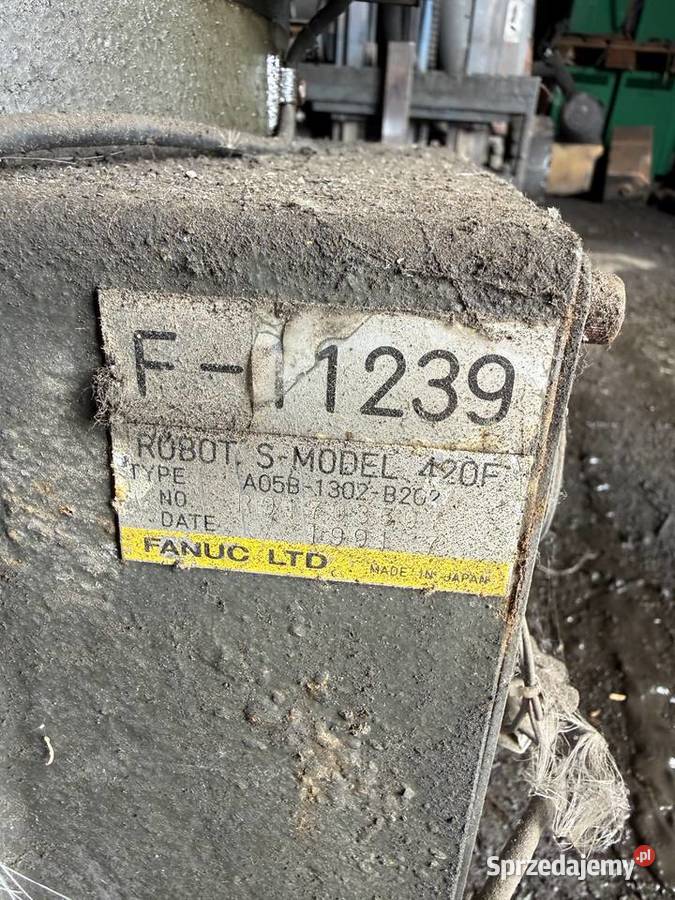 Robot przemysłowy Fanuc S420F kujawsko-pomorskie Gniewkowo sprzedam