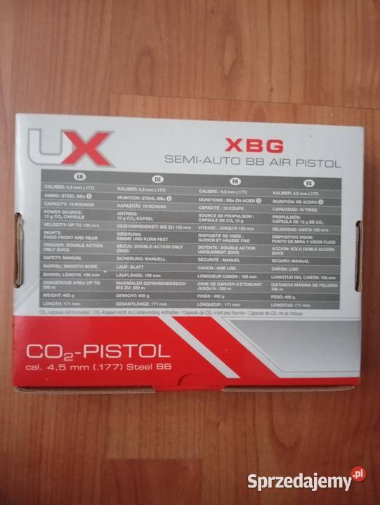 Wiatrówka XBG CO2 pistol świętokrzyskie Stąporków