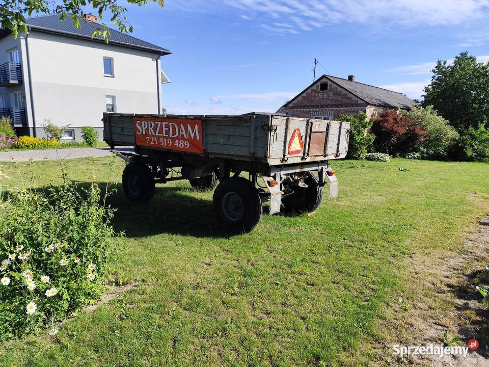 Przyczepa wywrotka nieuszkodzony Lublin sprzedam