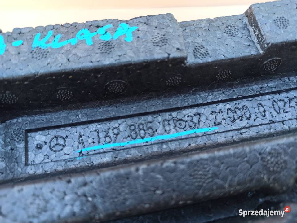 MERCEDES W169 W245 ABSORBER ZDERZAKA PRZÓD Bieleń sprzedam