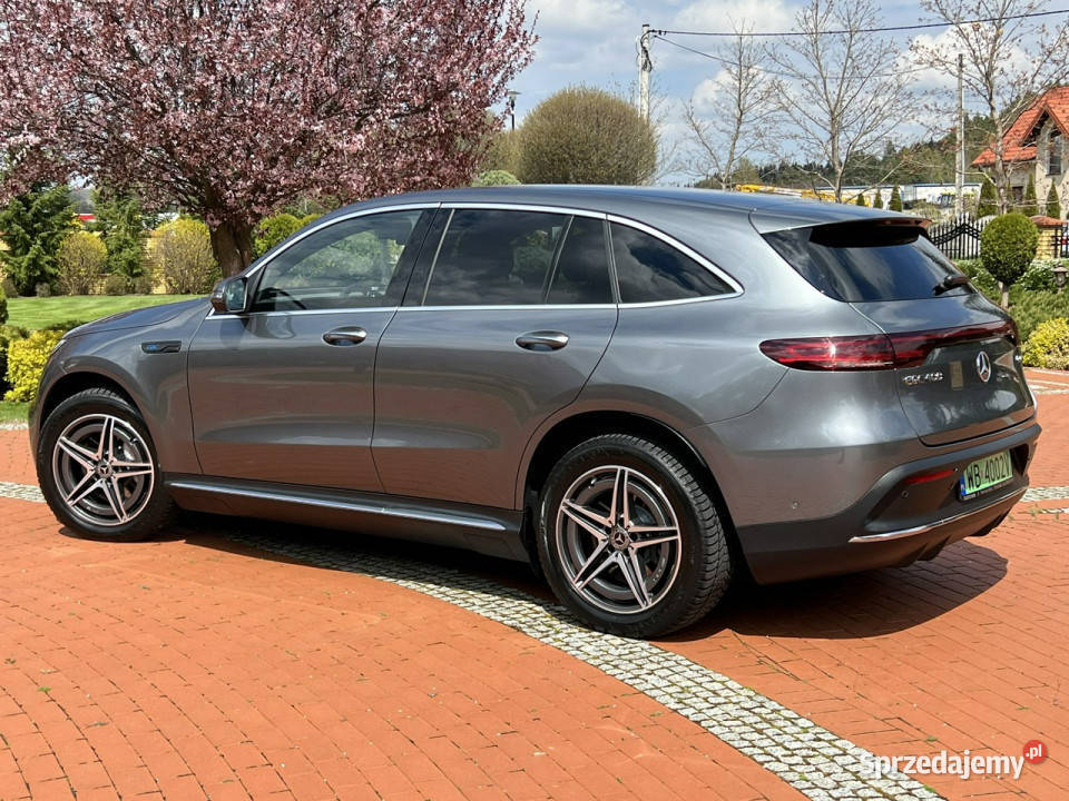 Mercedes EQC 400 AMG 4Matic Salon Gwarancja Stan kurtyny powietrzne Widełki