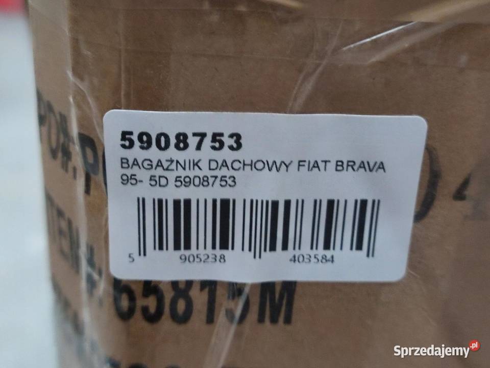 BAGAŻNIK DACHOWY FIAT BRAVA 19952001 5D 5908753