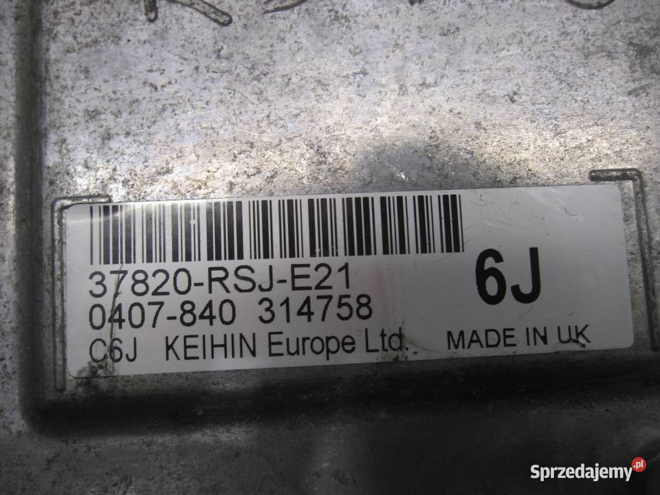 HONDA CIVIC VIII 09r 14B komputer sterownik osobowe Kielce