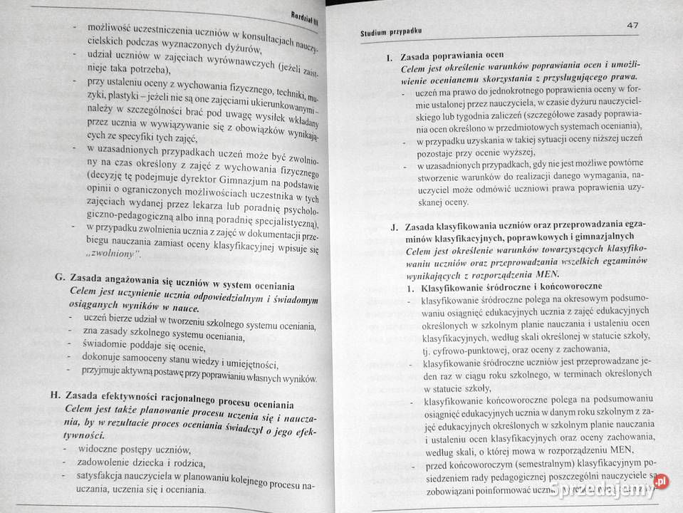 Szkolny system oceniania Wskazówki rad miękka Chełm