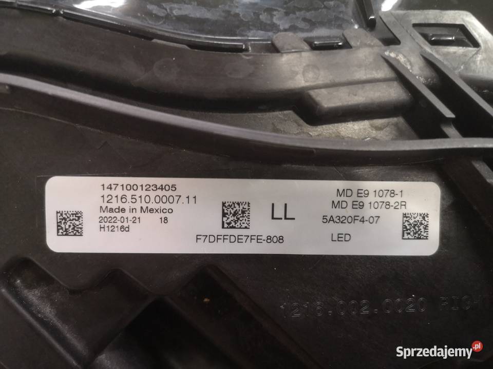 BMW M2 G87 G42 LAMPA PRZÓD PRAWA FULL LED Lampy przednie Kłodzko