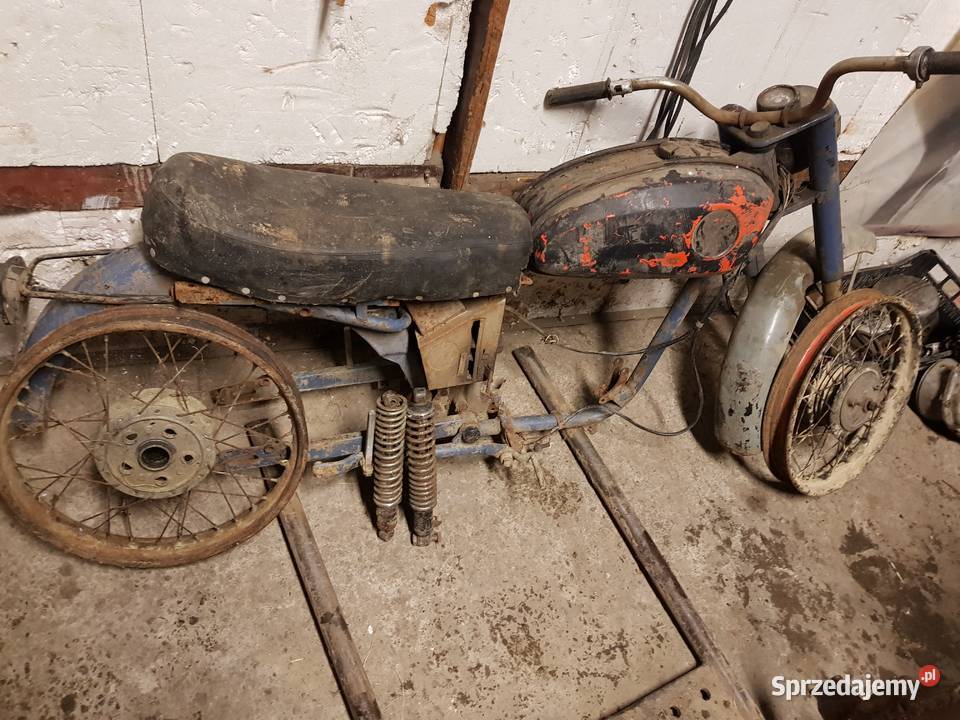 Wsk 125 rama silnik WSK małopolskie Skawa
