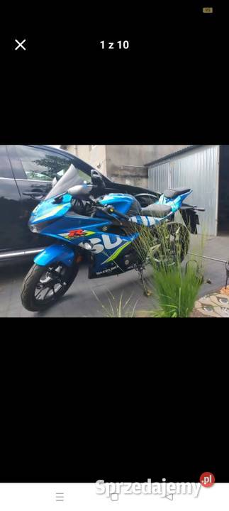 Suzuki GSXR metalic Pawłowo Skockie