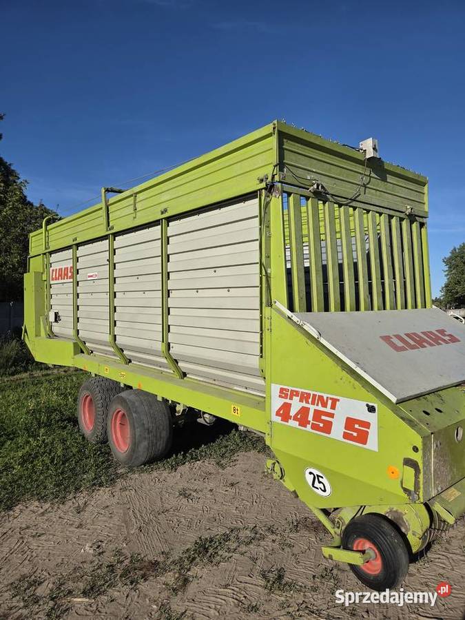 Sprzedam przyczepę zbierająca claas sprint 445s Maszyny rolnicze wielkopolskie Turek