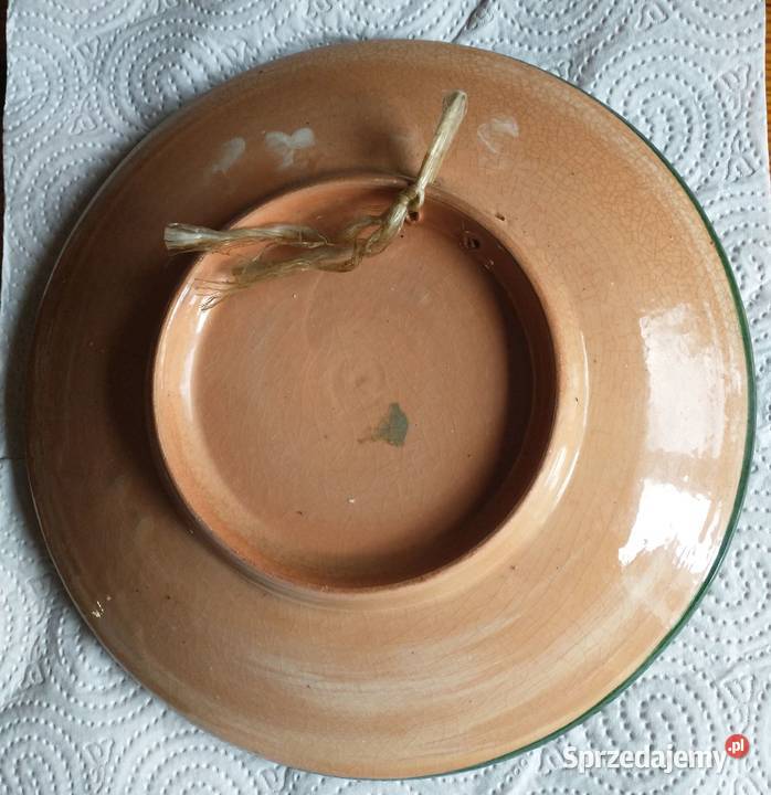 Talerze włoskie ręcznie wykonane trio Krotoszyn