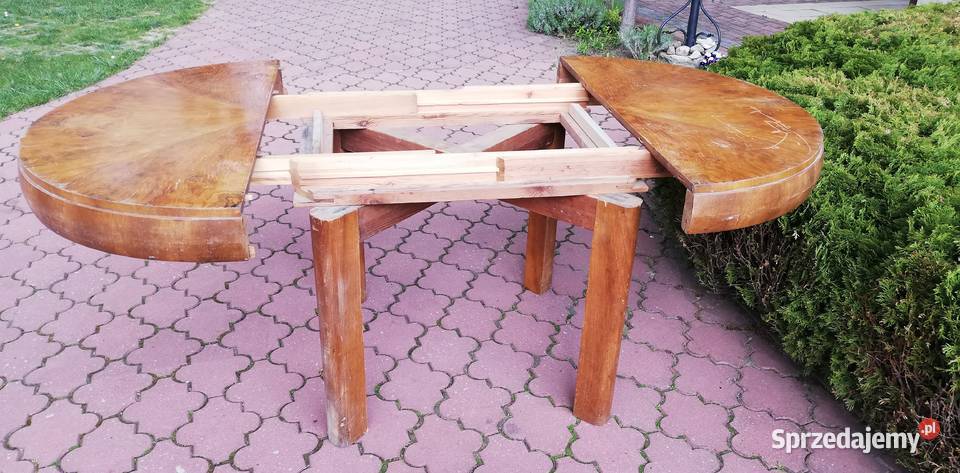 Stół okrągły beczka stary antyk bombka stolik Garwolin