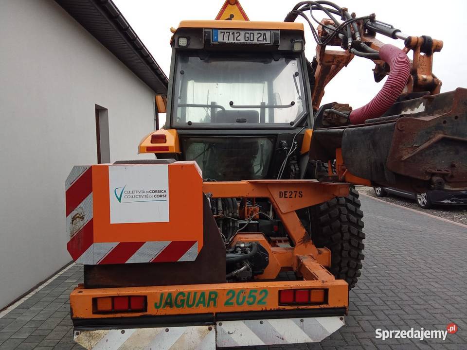 Renault ergos z kosiarka bijakowa mulczerem na