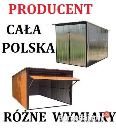 Garaż blaszany Blaszak Garaże MOCNE Kraj SZYBKI Pozostałe Kielce
