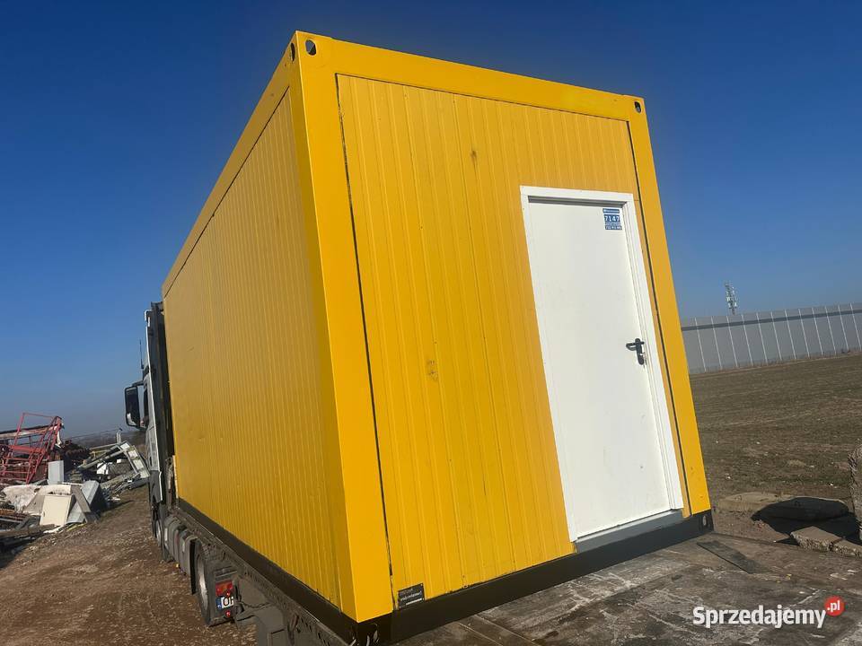 KONTENER BIUROWY SOCJALNY SZATNIA 256 Biuro