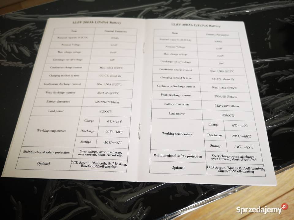 LiFePO4 akumulator litowy 128V 200Ah bank Kurowice