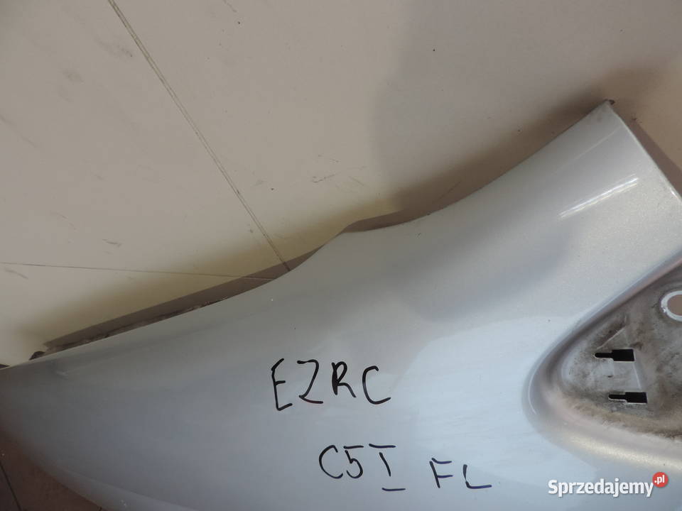 BŁOTNIK LEWY PRZEDNI PRZÓD CITROEN C5 I FL EZRC małopolskie Nowy Sącz
