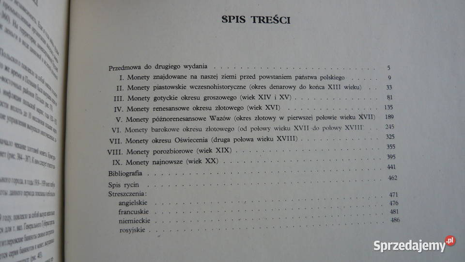 Tysiąc lat monety polskiej Tadeusz Kałkowski twarda Sokółka